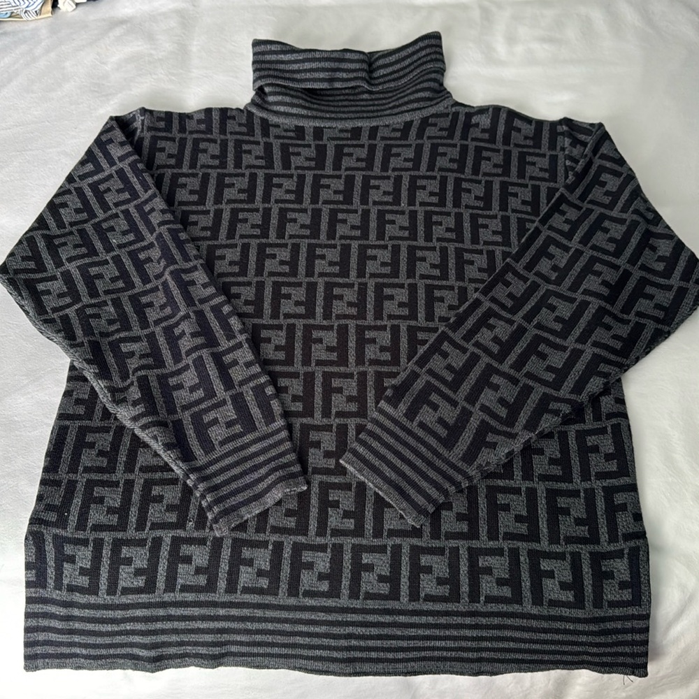 Fendi Zucca Sweater - size L
